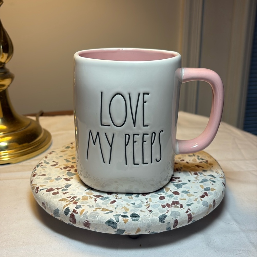 Rae Dunn Love My Peeps coffee/tea mug